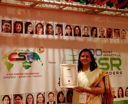 V-Excel gets the Certificate of Merit at the World CSR Congress & Awards